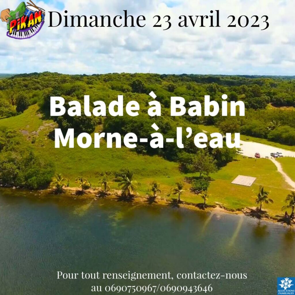 Affiche Sortie A BAbin, Groupe Pikan de Vieux-Habitants